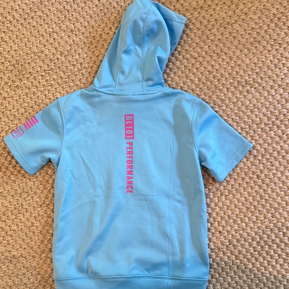 Baseball Lifestyle 101 Short-Sleeve Hoodie Youth Medium, NWOT - Picture 3 of 4